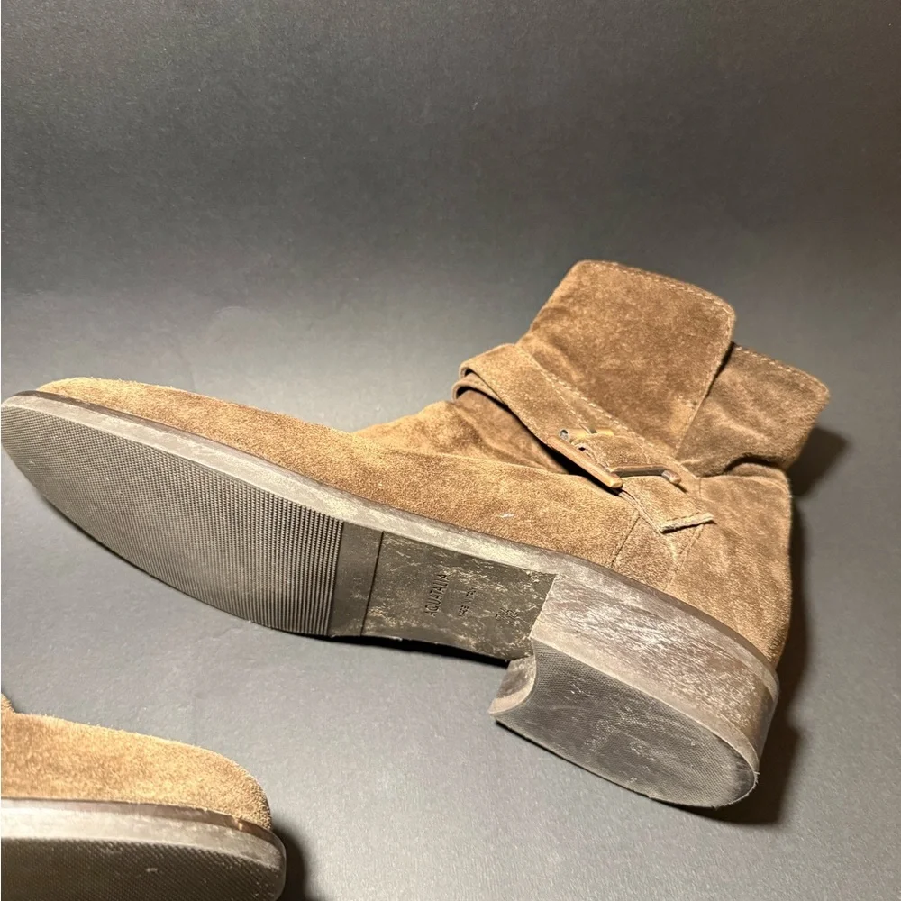 Aquaitalia Brown Suede Boots 7.5 - Picture 6 of 6